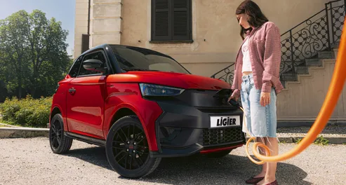 Voiture sans permis électrique